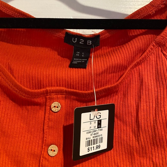 Never worn orange bodysuit - Picture 2 of 2